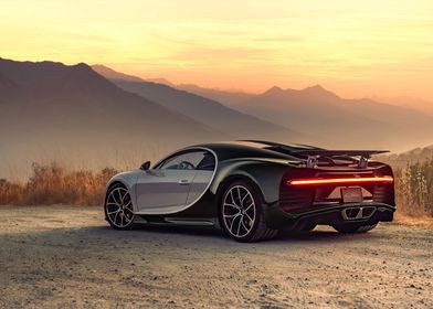 Bugatti Chiron Rear