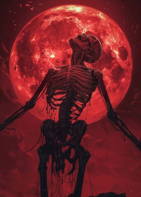 red moon blood