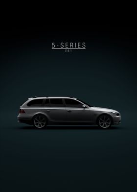 5 Series Touring E61 Grey