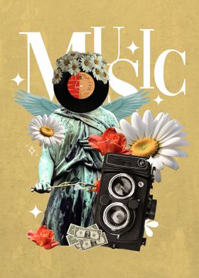 Music Vintage Art