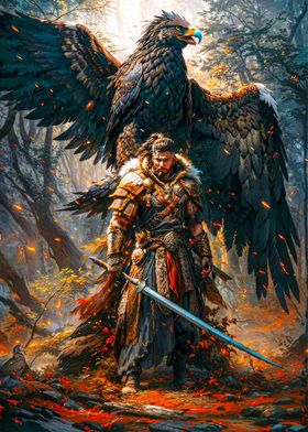 Warrior And Eagles