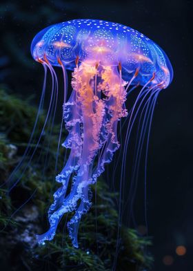 Luminous Jellyfish Grace