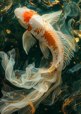 Orange Koi