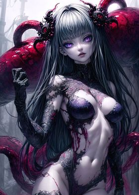 Sexy Gothic Demon Girl
