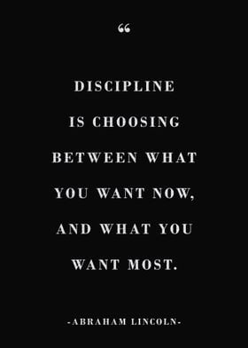 Discipline