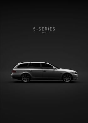 5 Series E61 Touring Grey