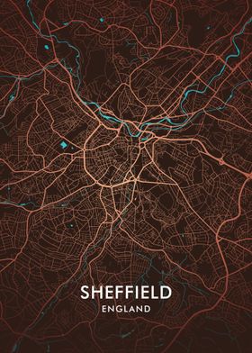 Sheffield City Map