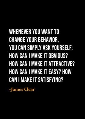 James Clear quotes 