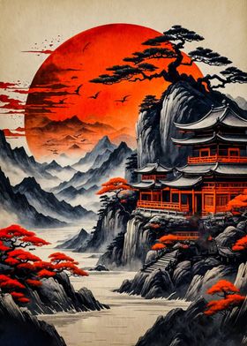 japanese landscape art