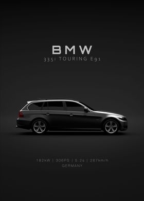 BMW 335i E91 Estate Specs