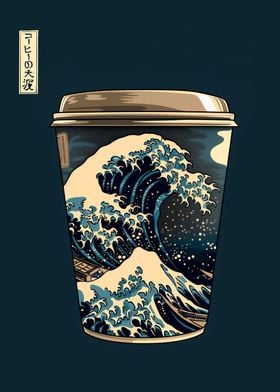 The Great Wave of Coffee