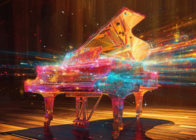 Piano Colorful