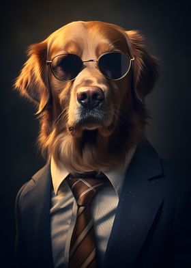 Gentleman Golden Retriever