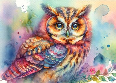 Dreamlike Owl