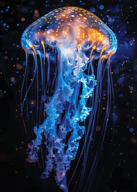 Luminous Jellyfish Grace