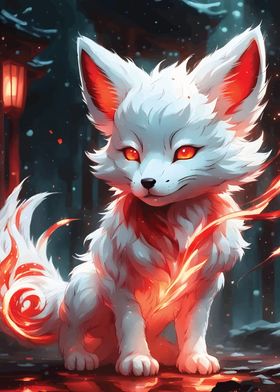 Cute kitsune Anime