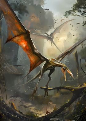 Majestic Pterodactyls