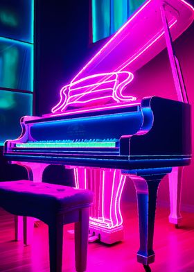 Piano Colorful