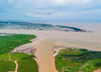 Sea mouth in Vietnam