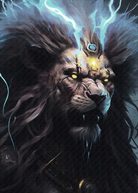 Lion god