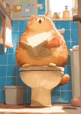 Toilet Cat Fun