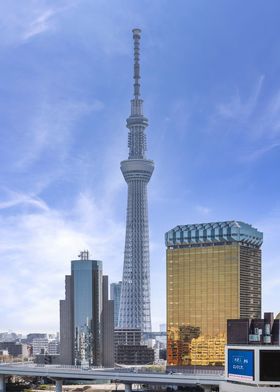 Striking Tokyo Skytree 