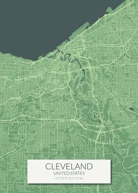 Cleveland Green Map