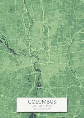 Columbus Green Map