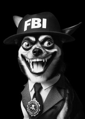 Funyy Dog FBI