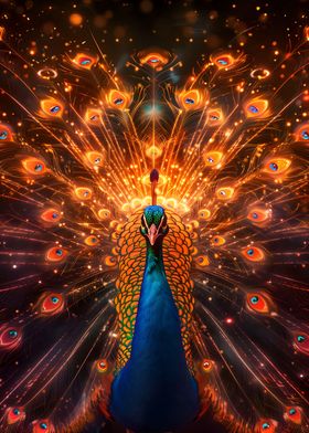 Radiant Peacock