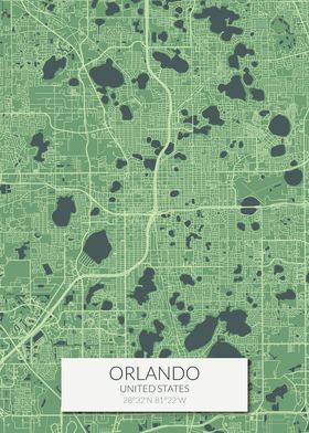 Orlando Green Map