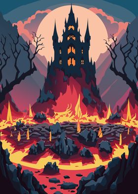 Lava Field Gothic Castle