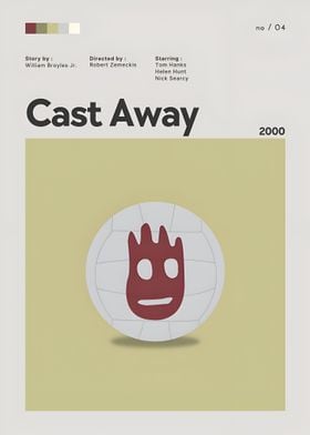 Cast Away Movie Poster