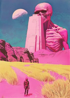 Pink Skull Tower