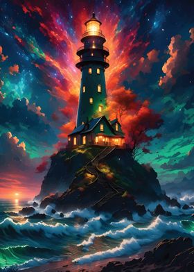 Fantasy lighthouse