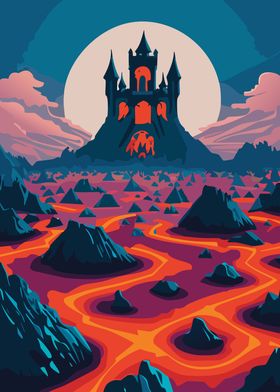 Lava Field Gothic Castle