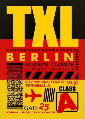 TXL Tegel Berlin Airport