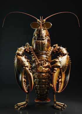 Gold lobster gangster