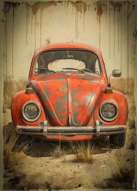 Vintage VW Beetle