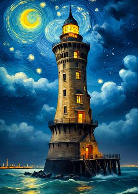 lighthouse in Stay Night