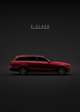 2010 E Class estate  Red