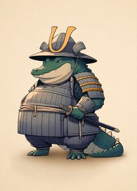 Crocodile Samurai
