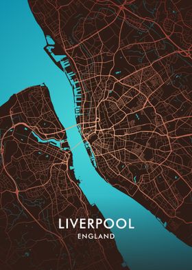 Liverpool City Map