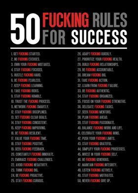 50 Rules For Success