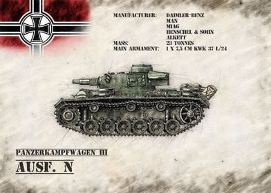 Panzerkampfwagen III N