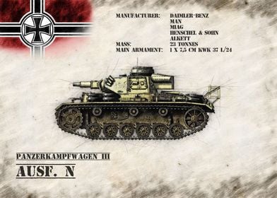 Panzerkampfwagen III N