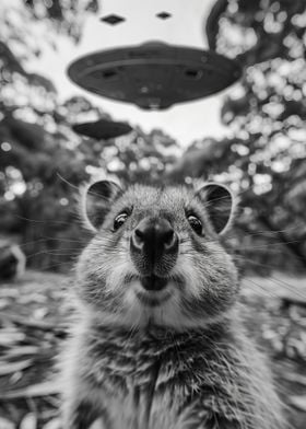 UFO Alien Quokka