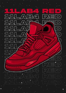 Hypebeast Red Shoes