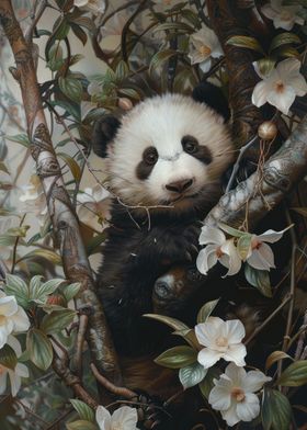 Panda in Blossom