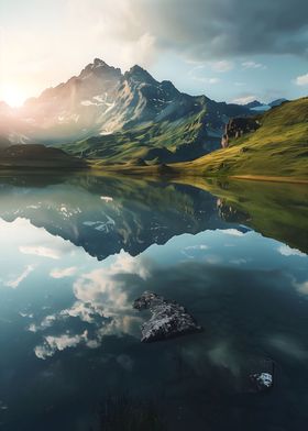 Mountain Reflection